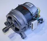 Washing machine drive motor removed from the machine